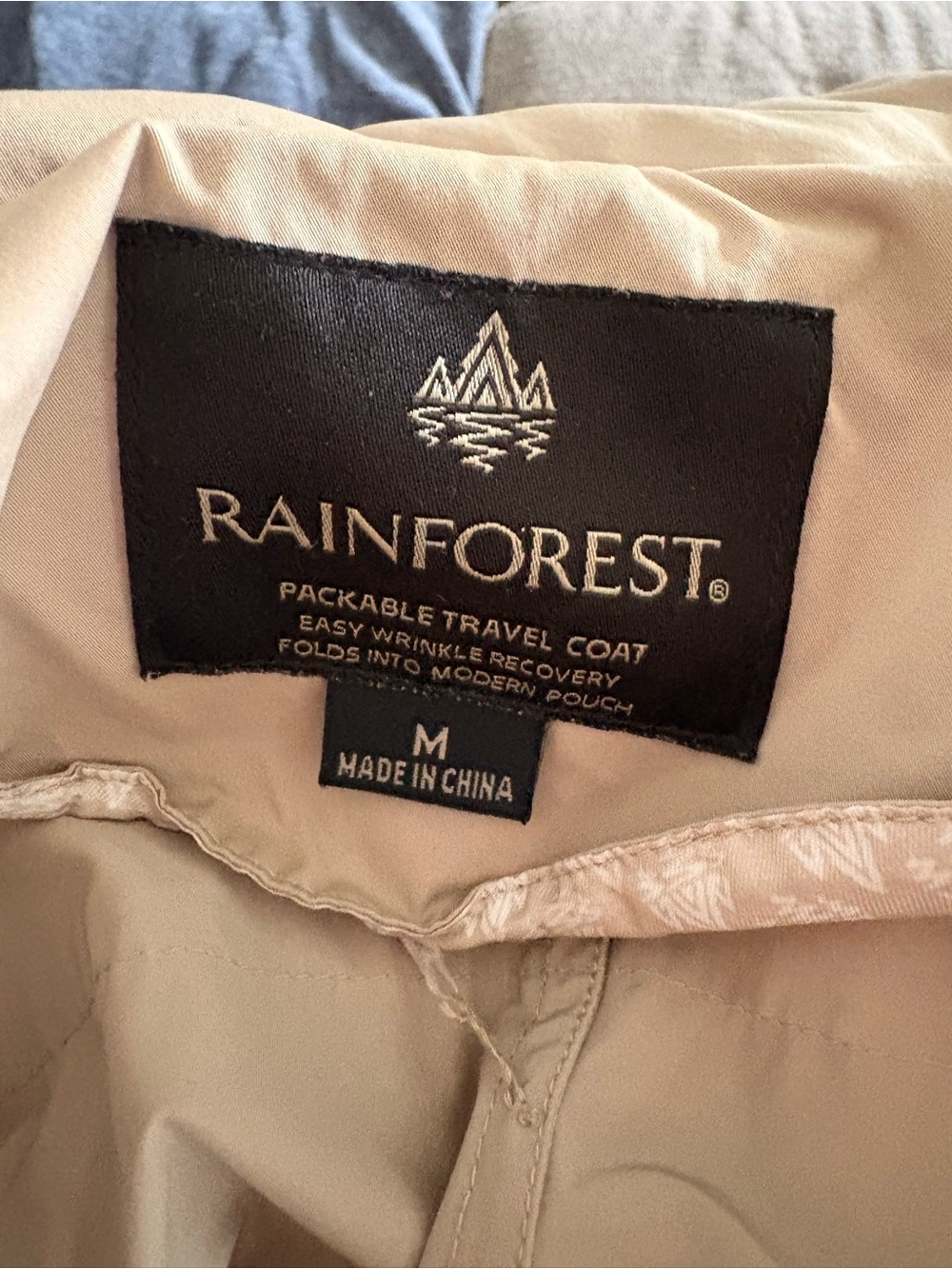 Rainforest Ruched packable Rain jacket - Picture 4 of 4